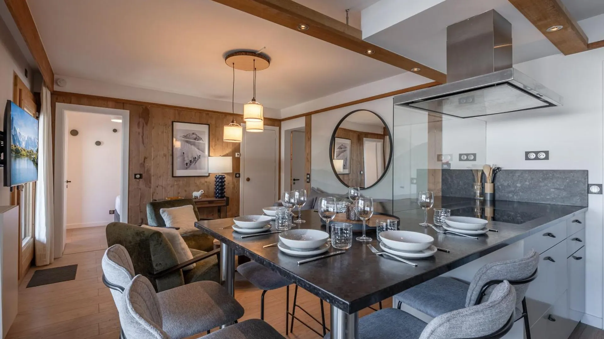 Morzine: Apt 6 Pers, 3 Chambres, Parking, Piscine Ete - Fr-1-754-91 0*, Morzine